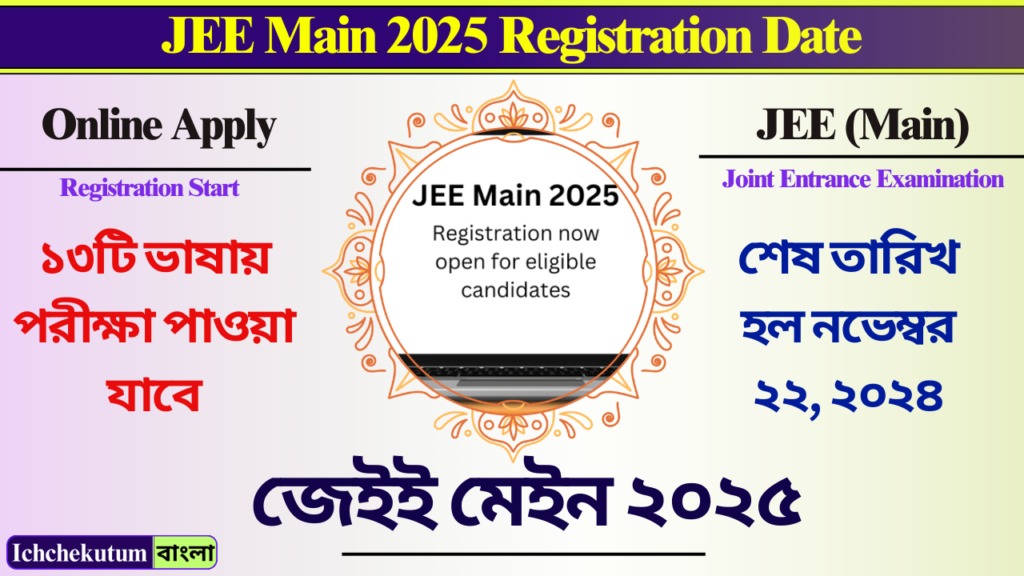 JEE Main 2025 Registration