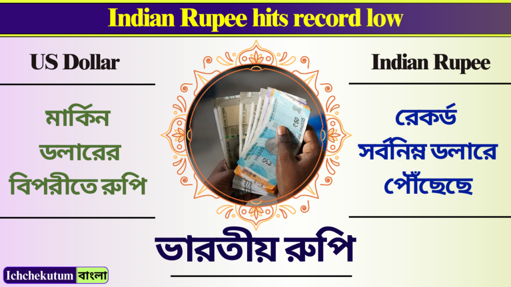 Indian Rupee hits record low